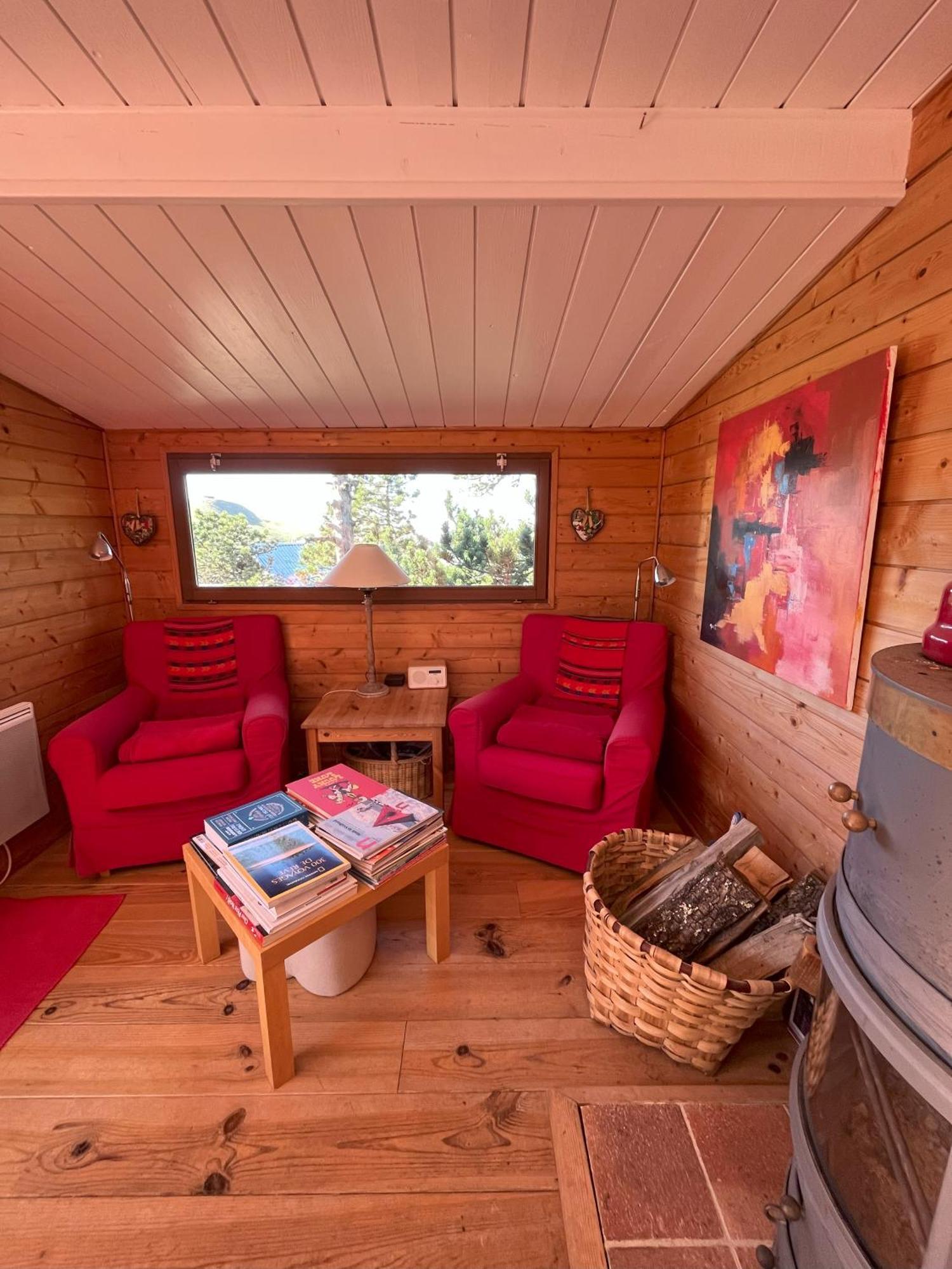 Chalet Des Myrtilles - Chalet Cosy Avec Vue Арет Экстерьер фото