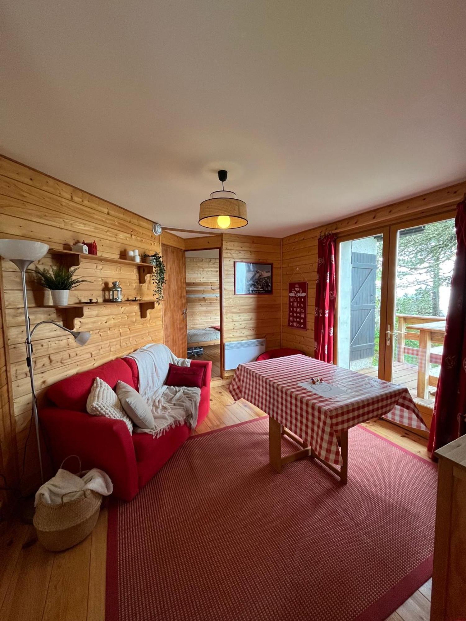 Chalet Des Myrtilles - Chalet Cosy Avec Vue Арет Экстерьер фото